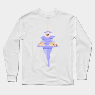 Victoria Scone as High Tea drag Long Sleeve T-Shirt